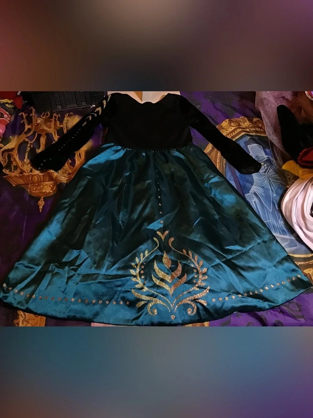 Disney parks frozen Anna girls costume dress up size 4